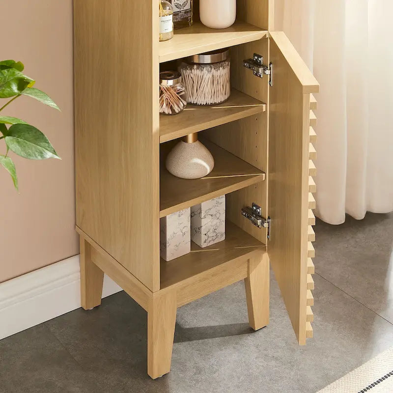 Tall Narrow Bathroom Storage Cabinet