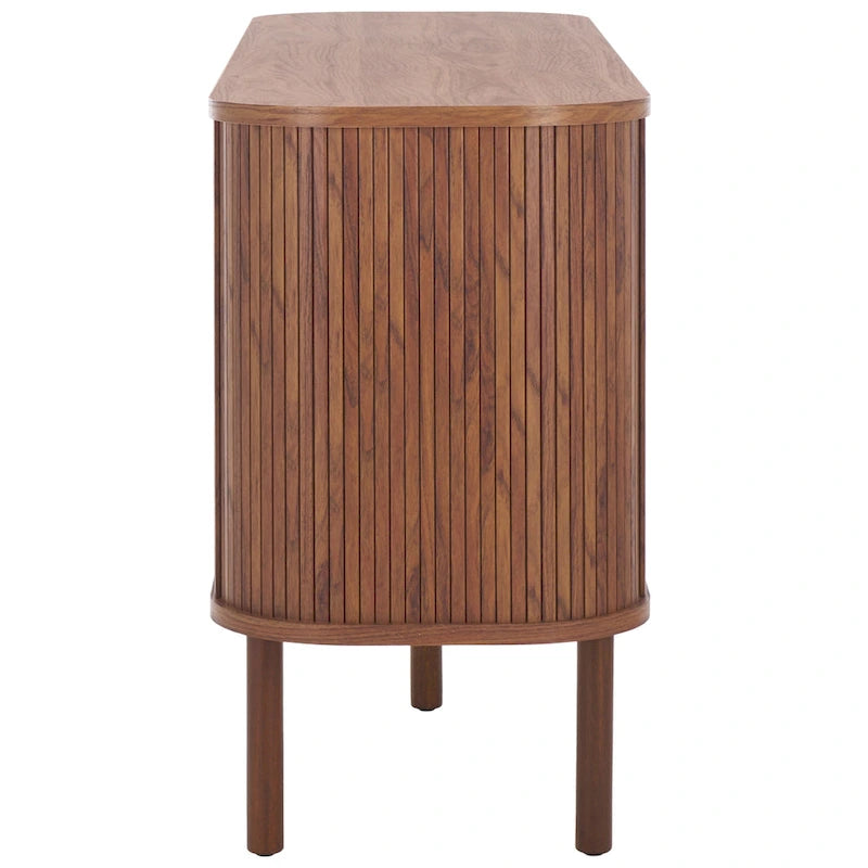 2 Tambour Door Sideboard / Media Stand 63Wx18Dx32H