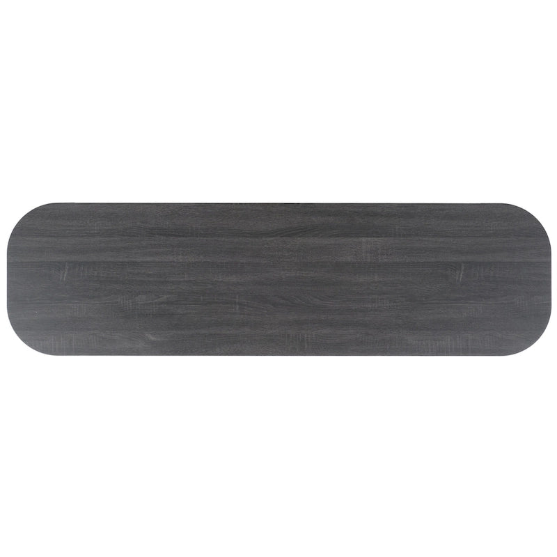 2 Tambour Door Sideboard / Media Stand 63Wx18Dx32H
