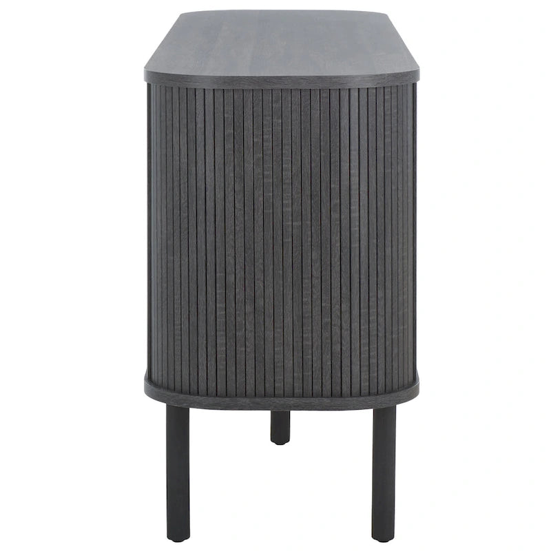 2 Tambour Door Sideboard / Media Stand 63Wx18Dx32H